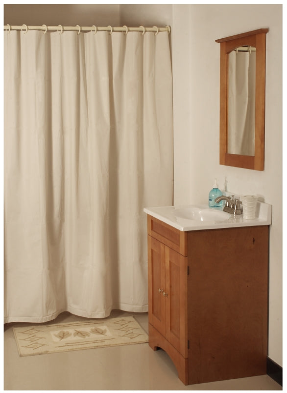 24/Pack Homebasix Sd-Mcp01-B3L Shower Curtain Vinyl BGE 70X72