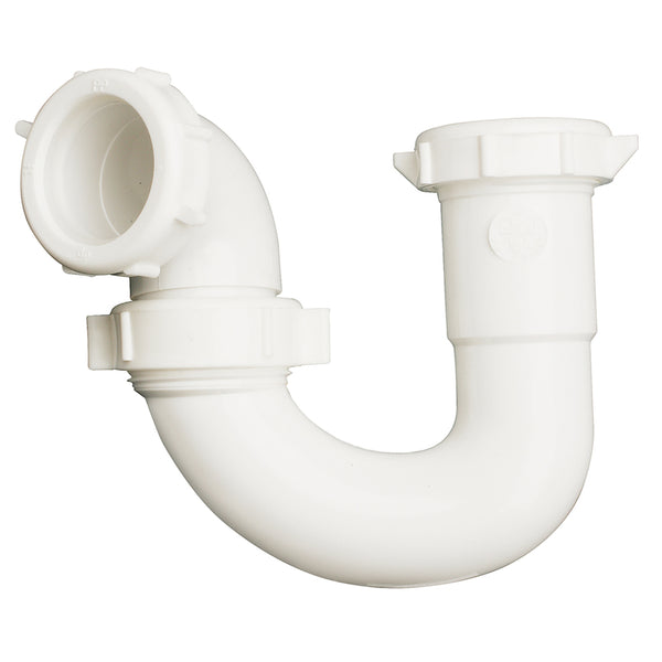 Plumb Pak PP960W PlumPak S-Trap, 1-1/2 In, Tube, Plastic