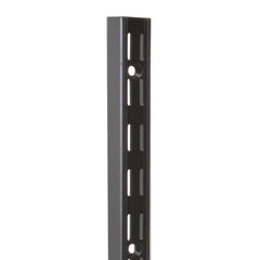 Knape & Vogt 82 BLK 48 shelf standard, Black