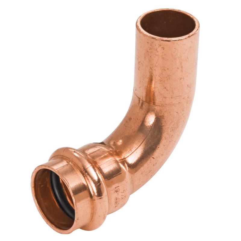 NIBCO 4010350 0.5 FTG x 0.5 in. 90 deg Press Copper Elbow