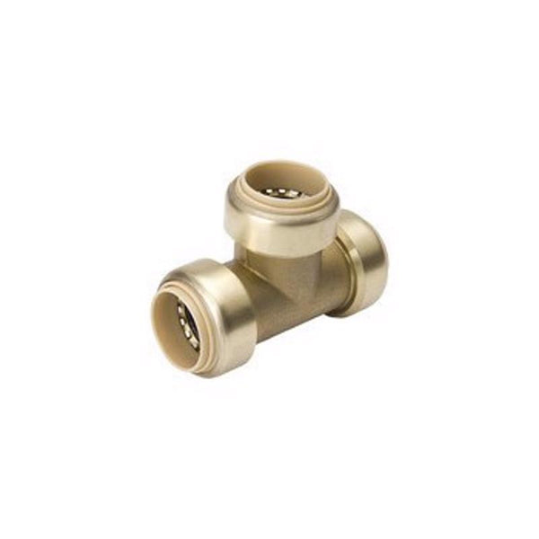 B&K ProLine 6632-003 Push-On Pipe Tee, 1/2 in. Copper x Copper x Copper - Quantity 24 (24-Pack)
