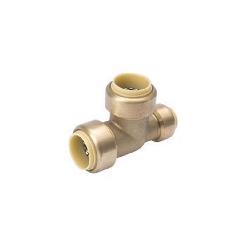 ProLine 6632-443 Push-On Pipe Tee, 3/4 x 3/4 x 1/2 in. Copper - Quantity 12