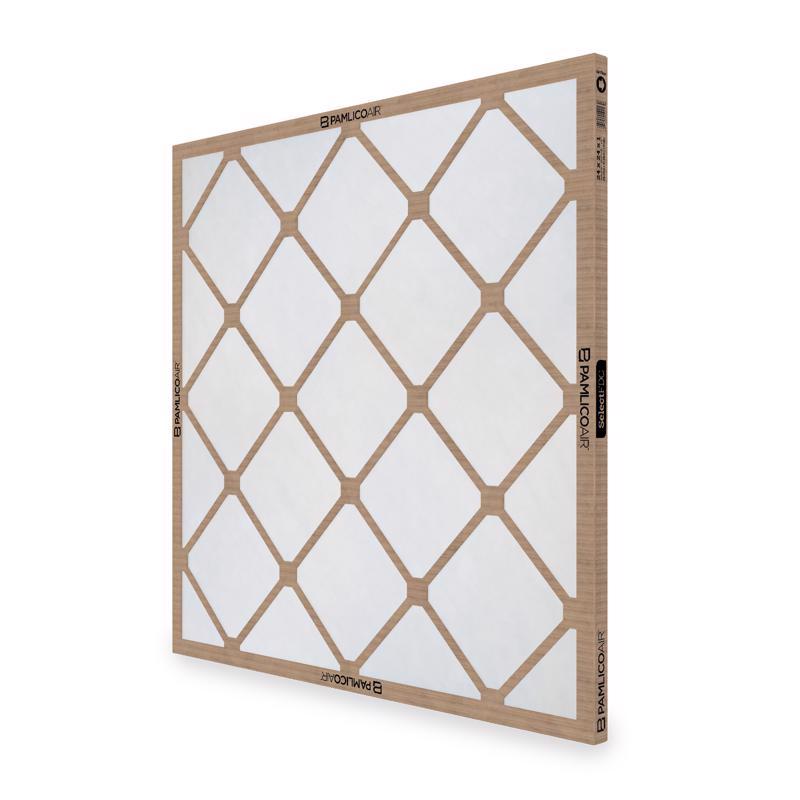 Pamlico Air 16 in. W X 25 in. H X 1 in. D Fiberglass 4 MERV Air Filter 12pk12