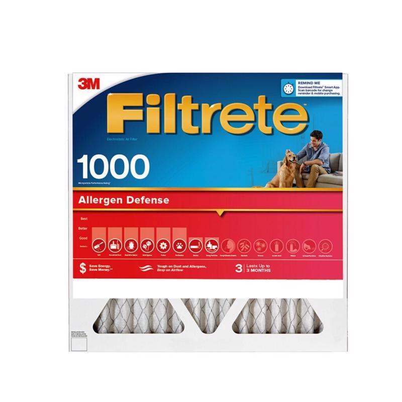 Filtrete Micro Allergen Defense Filter, 14 x 14 x 1-Inches, 4-Pack