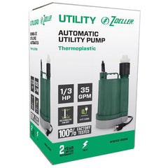 Zoeller 1/3HP Automatic Utility Pump 1043-0006
