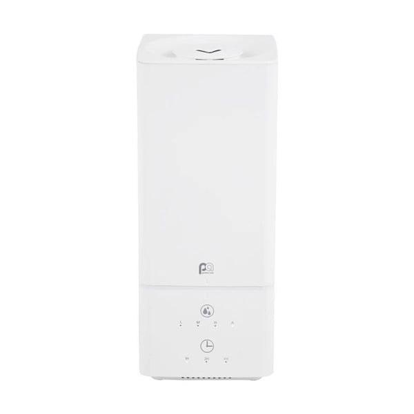 Perfect Aire 0.5 Gallon 1.9L Ultrasonic Cool Mist Humidifier with Top Fill, 50 Hour Runtime and Color-Changing Night Light, Filter-Free Small to Medium Room Humidifier 1PAU05