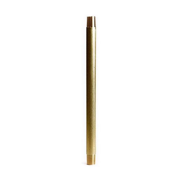 Homeplus+ 1/8 in. MPT X 1/8 in. D MPT Red Brass Nipple 6 in. L 6JC126300201019