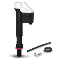 Korky 528 Toilet Fill Valve, Universal, BLACK