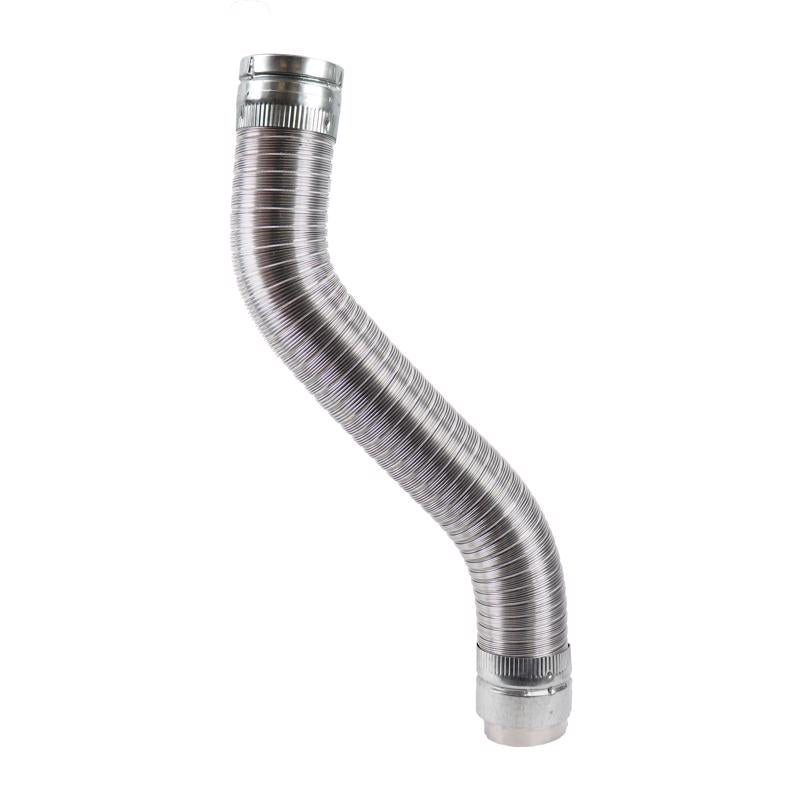 60 in. L Aluminum/Steel Gas Vent Connector, 4 in. D by Selkirk 4EFC-5S