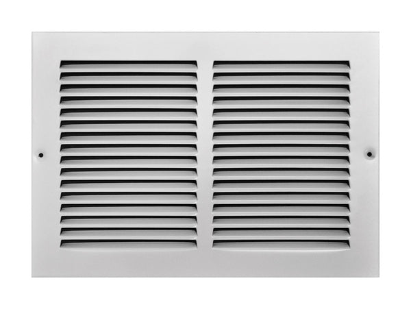 True Aire Return Air Grille 12 " X 8 " White Powder Coated C17012X08 (10-Pack)