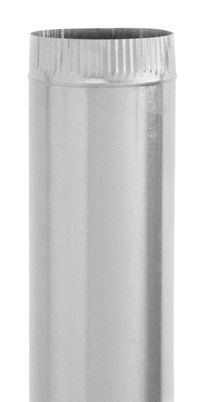 Imperial Manufacturing 4 in. Dia. x 24 in. L Galvanized Steel Furnace Pipe