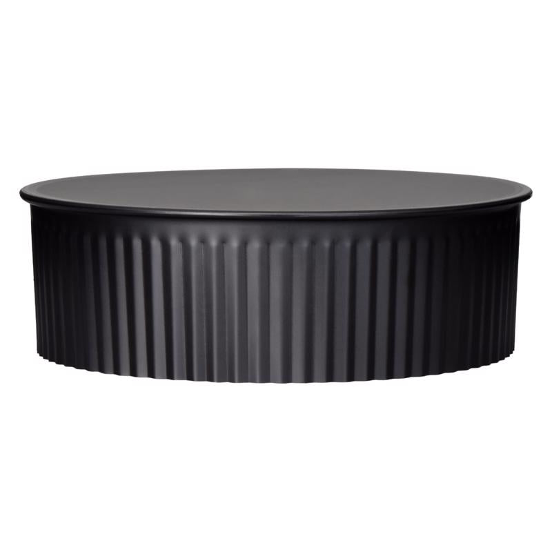 UNITED STATES HDW BM0152 7" Crimp Tee Cap, Black