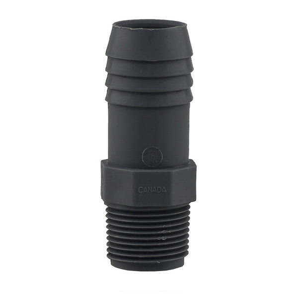 PLUMB-EEZE Adapter Male Poly 1BRB X3/4MPT UPPIA-0710