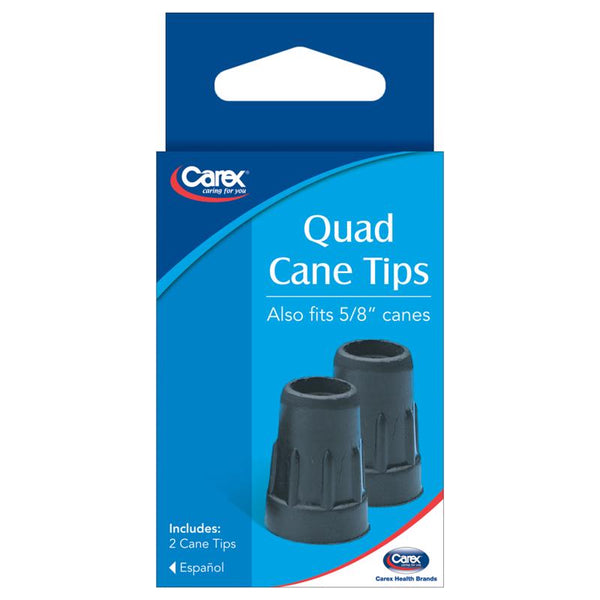 Carex Quad Cane Tips A717-11, 5/8 2 each FGA71700 0000
