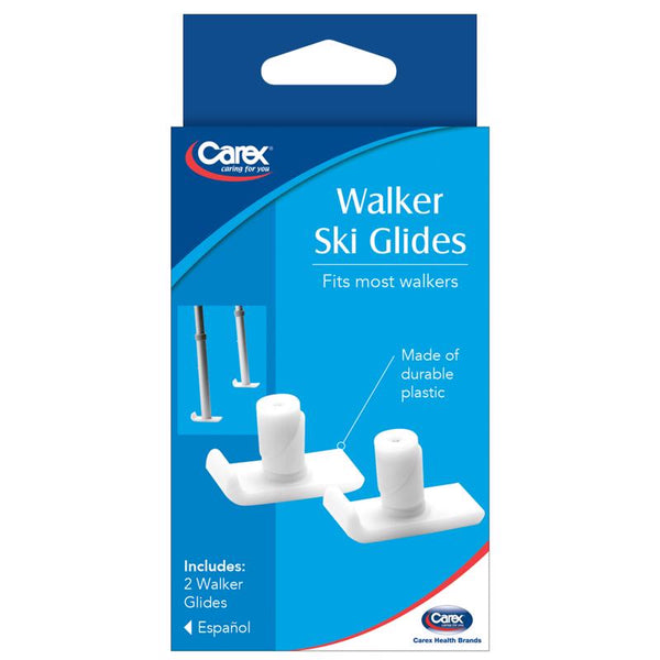 WALKER SKI GLIDES PAIR A809-00 by APEX-CAREX HEALTHCARE FGA80900 0000