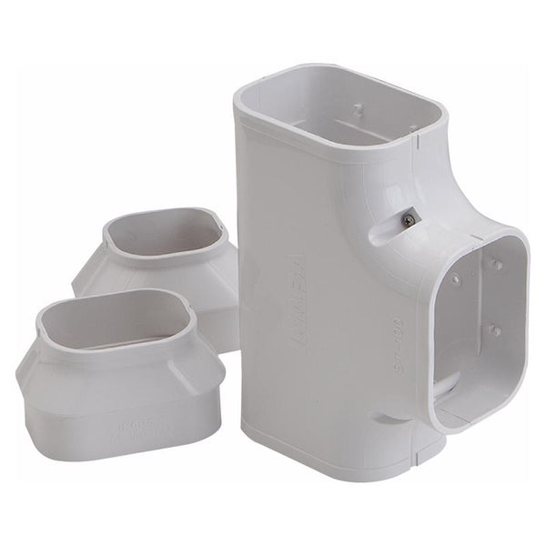 Slimduct Line Set Covers 7.88 in. W X 3 in. H White 86115
