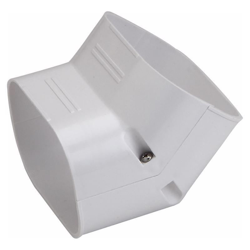 Inaba Denko SCF-100-W Plumbing Cosmetic Cover, Slim Corner 45° Surface, 45° Bent Surface, White