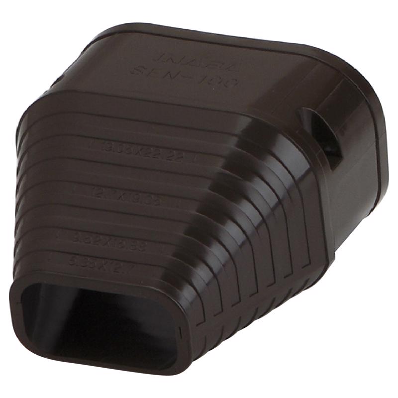 Inaba Denko SEN-100-B Plumbing Cosmetic Cover, Terminal Cover, For Device Connections, Brown