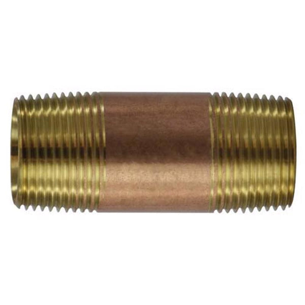 Anderson Metals 38300-0815 Nipple, Brass