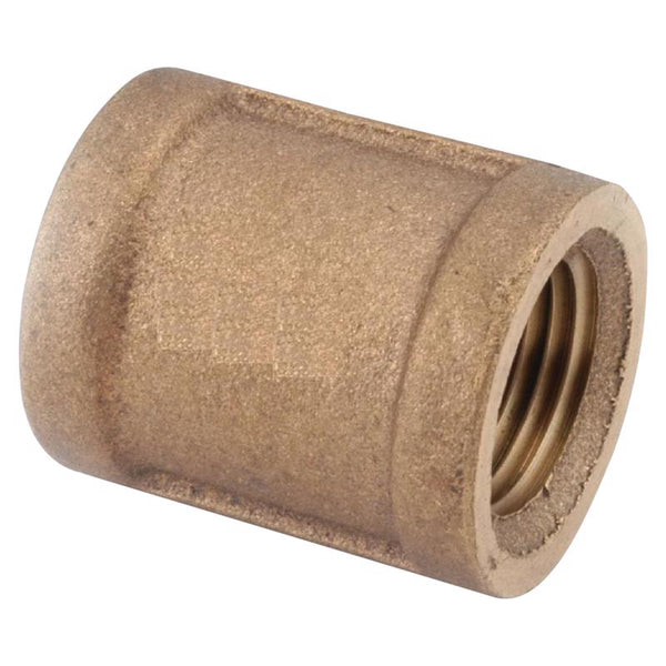 Anderson Metals 1/2" Brass Coupling 738103-08