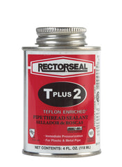 Rectorseal 23631 1/4 Pint Brush Top T Plus 2 Pipe Thread Sealant