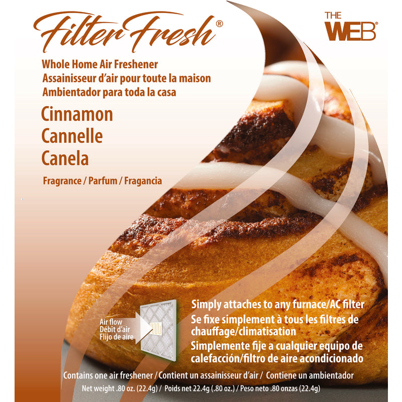 WEB FilterFresh Whole Home Cinnamon Air Freshener 0.8 Ounce (Pack of 1)