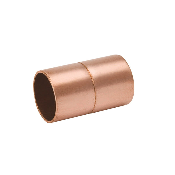 NIBCO 3/4 in. Sweat X 3/4 in. D Sweat Copper Coupling with Stop 10 pk W00755J
