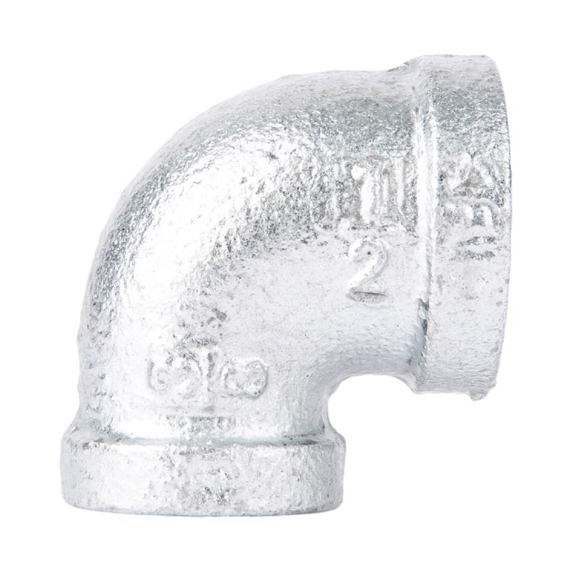 LDR Industries, 1/2-Inch X 3/8-Inch LDR 311 RE-1238 Galvanized Reducing Elbow, Chrome
