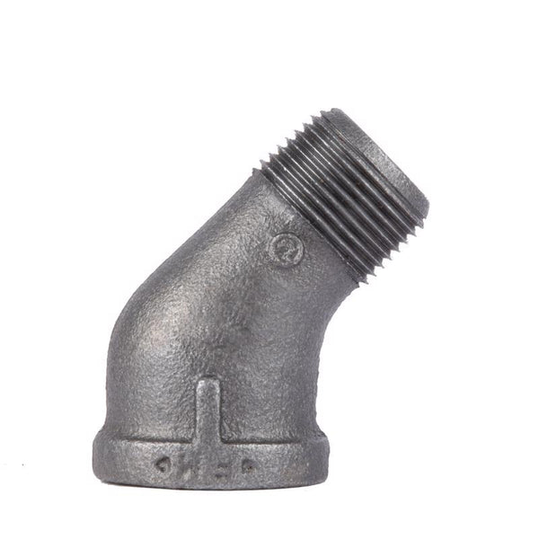 Stz Industries LDR Industries Street Elbow Finish: Black, Diameter: 0.5" 310SE45-12