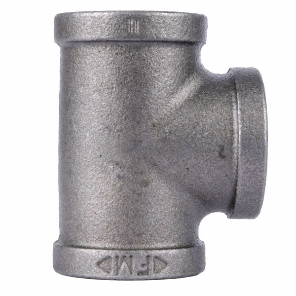 Stz Industries LDR 310 T-38 Black Malleable Iron Tee, 3/8-Inch