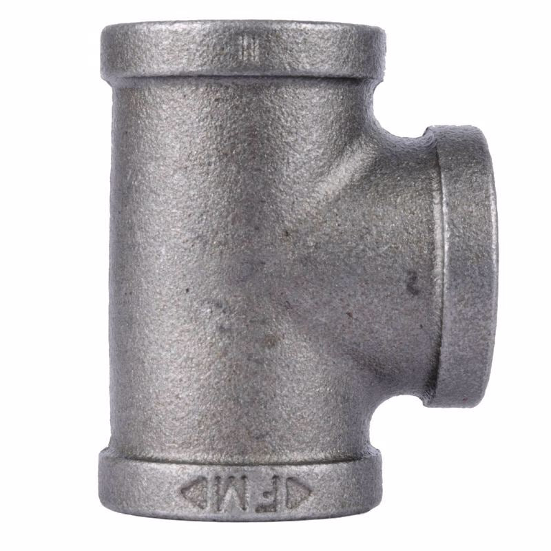 LDR 310 T-38 Black Malleable Iron Tee, 3/8-Inch