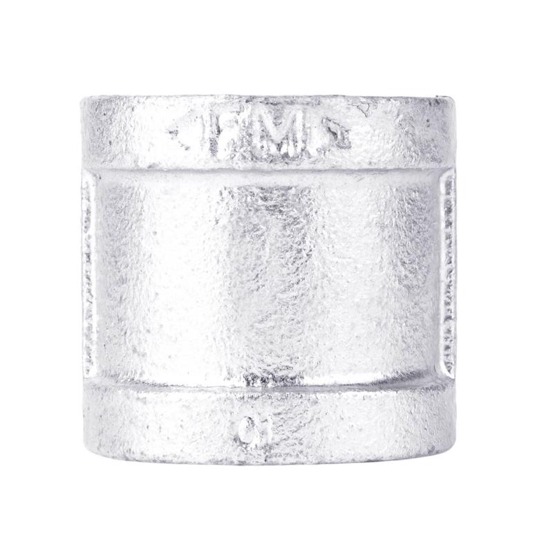 LDR Industries LDR 311 CO-18 Galvanized Coupling, 1/8-Inch, 1/8 Inch, Chrome