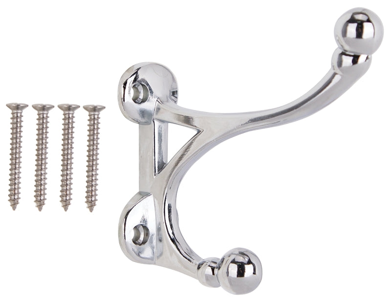 Mintcraft H-014-CH "Chrome Finish" Coat & Hat Hook