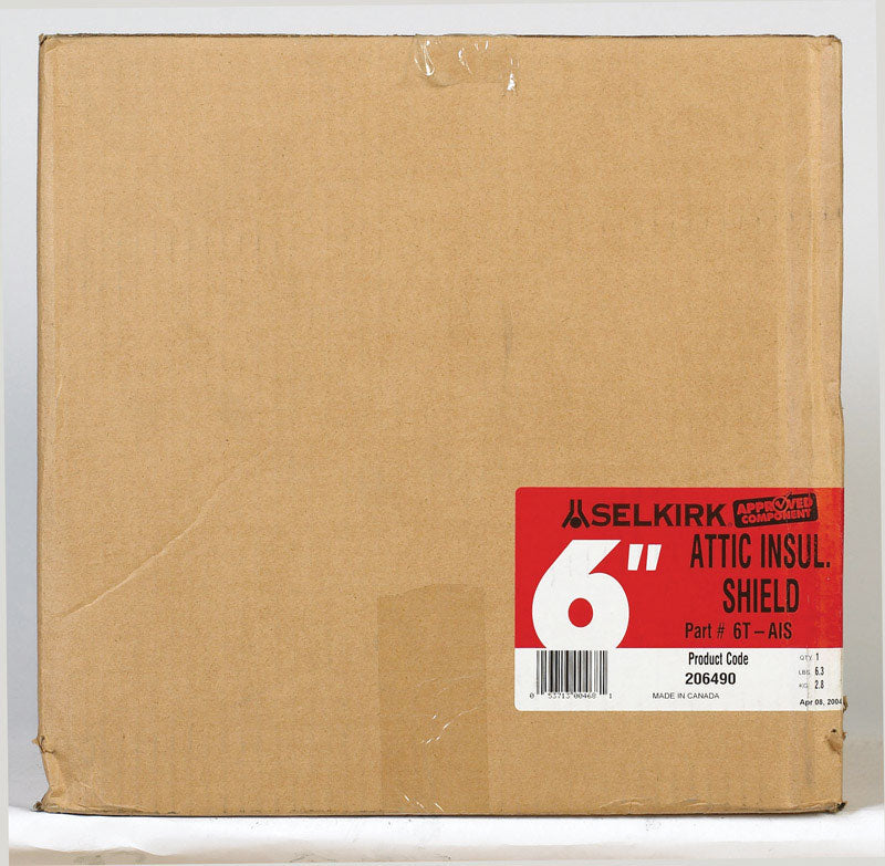 SELKIRK CORP 206490 6-Inch Attic Insulation Shield