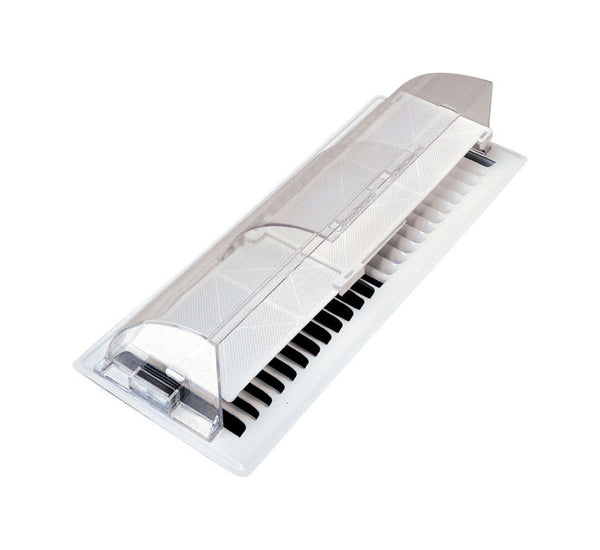 Deflect-O Jordan 4 in. H x 9-1/5 in. W Clear Plastic Air Deflector 52 (3-Pack)