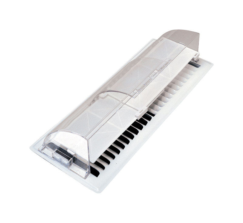 Deflect-O Jordan 4 in. H x 9-1/5 in. W Clear Plastic Air Deflector