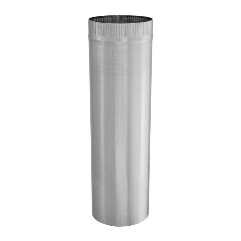 Imperial Manufacturing Pipe 7 " Dia. X 24 " Galvanized 26 Ga Steel