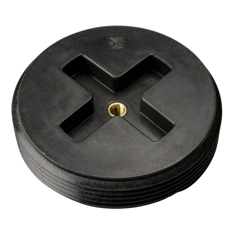 Sioux Chief 4 in. MPT x 4 in. Dia. ABS DWV Threaded Plug MPT
