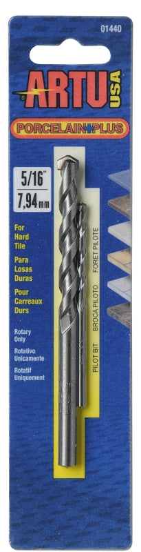Artu - 5/16In PORC+ Tile Bit & 5/32In Pilot Bit 01440