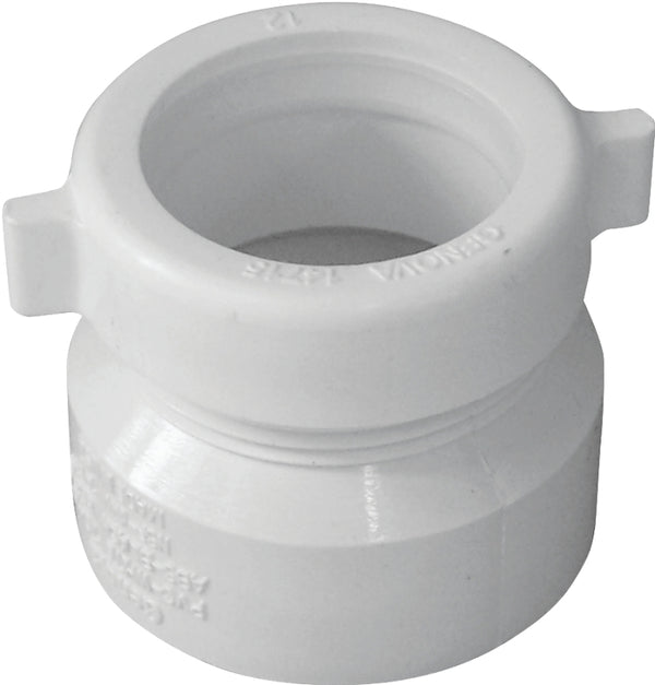 Canplas 192851A PVC DWV Female Trap Adapter, 1-1/2-Inch, White