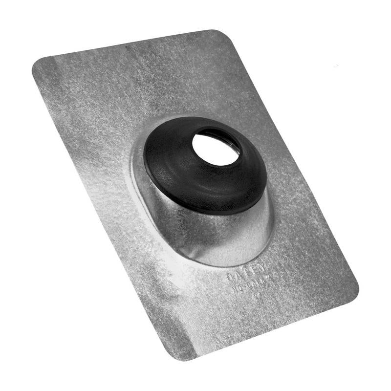 Oatey 1-1/2 in. to 3 in. Galvanized All-Flash No-Calk 11 in. x 14-1/2 in. Base Roof Flashing