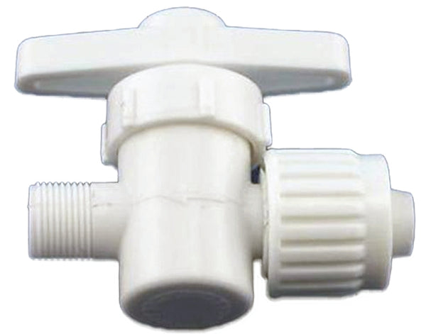 Flair-It Stop Valve Straight 1/2 " X 3/8 " Bulk 16892