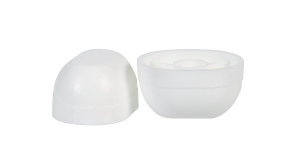 Plumb Pak PP835-31, White Toilet Bolt Caps Plastic