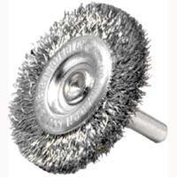 Weiler Corporation 36413 Crimped Wheel Brush, 3", Coarse
