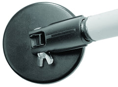 Magnetic Pick-Up Tool Attachment, 3.20" Diameter, 0.440" Thick Magnet Assembly with Acme-Threaded Attachment for Standard Broom Handle, 65 Pounds Pull, 1 Each 07508