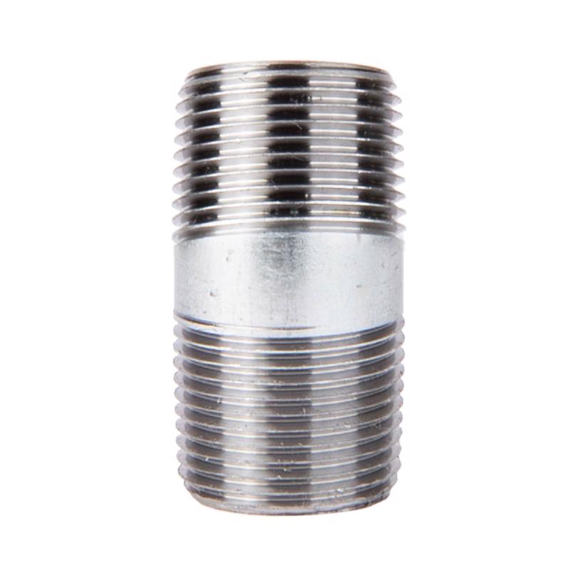 LDR Industries 309 18X2 Pipe Nipple, 1/8-Inch X 2-Inch, Black, 5 Count
