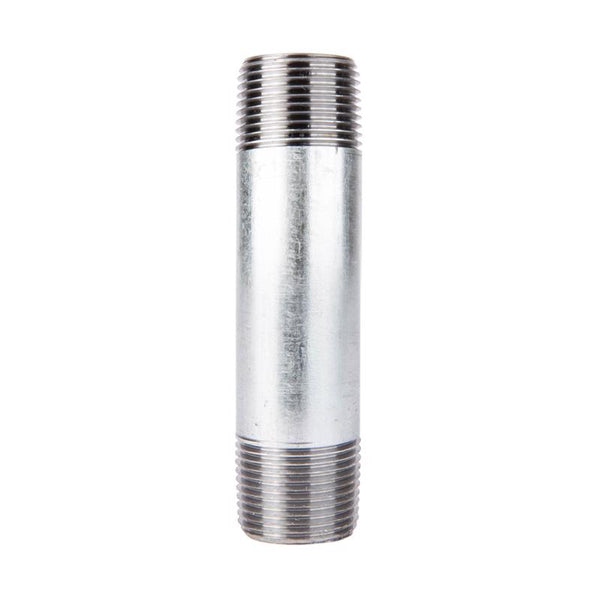 LDR Industries 309 38X4 Pipe Nipple, 3/8-Inch X 4-Inch, Black 309UP38X4