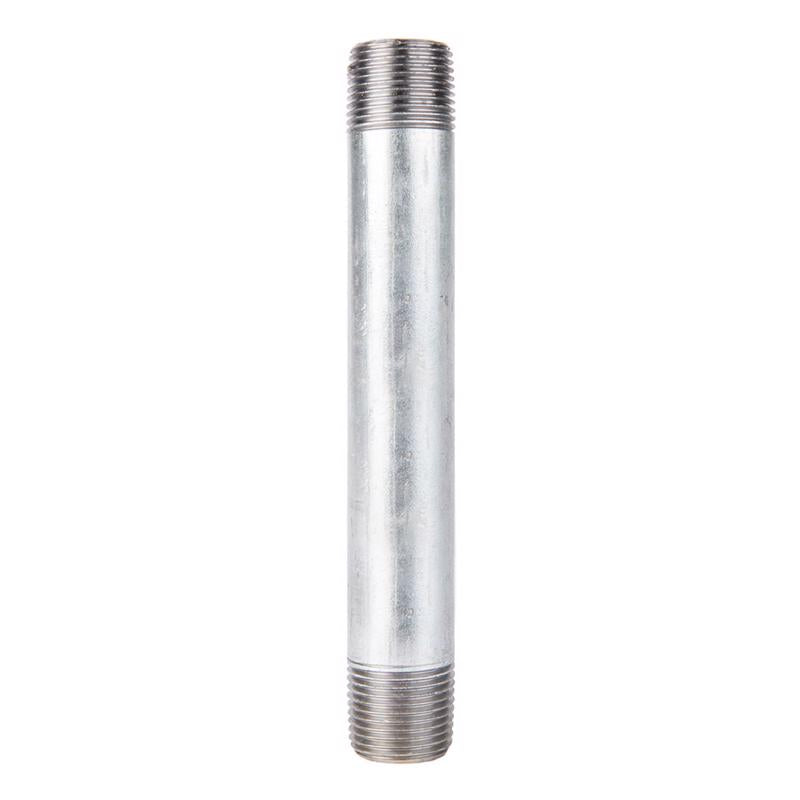 LDR Industries 301 12X512 Pipe Nipple, 1/2-Inch X 5-1/2-Inch, Black