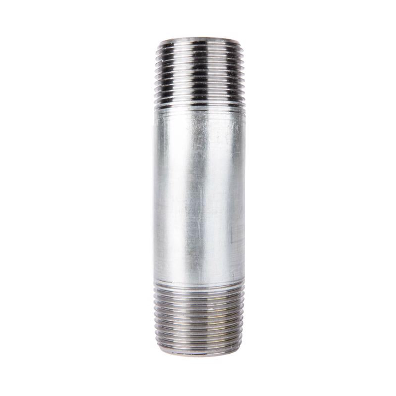 LDR Industries Nipple Finish: Galvanized Steel, Size: 4.5" H x 1" W