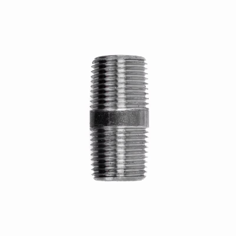 LDR Industries 308 38X112 Pipe Nipple, 3/8-Inch X 1-1/2-Inch, Black, 5 Count
